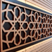 Arabic mashrabiya screen detail